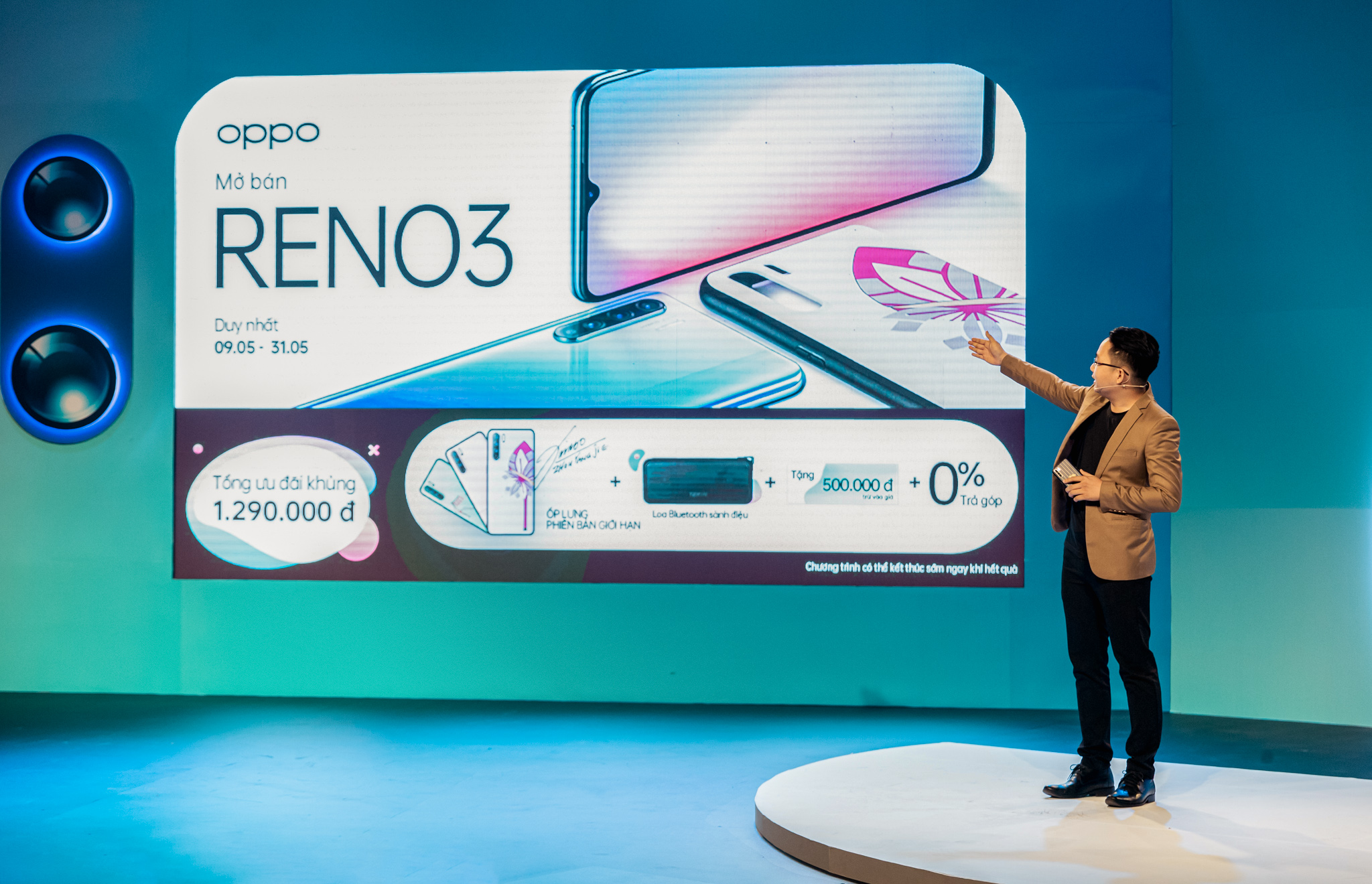 Điện thoại thông minh Reno3 chính thức ra mắt tại Việt Nam